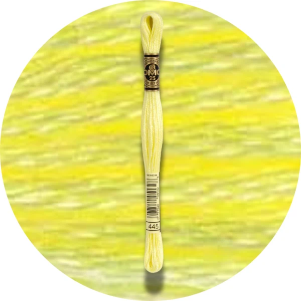 DMC Mouliné Spécial 25 Broderigarn, Ensfarvet, Røde/Gule/Orange nuancer